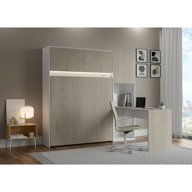 Murphy bed online desk combo plans